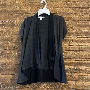 Charcoal and Black Women's Shrug